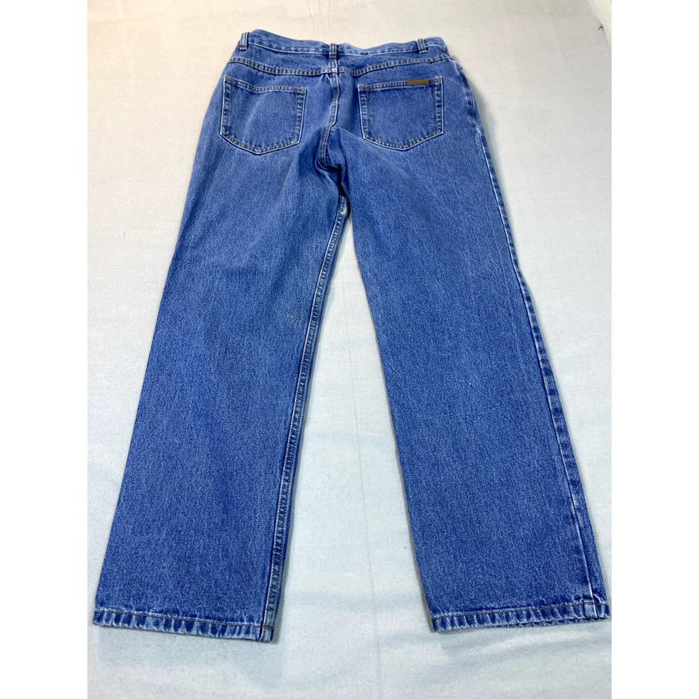 Pendleton‎ Jeans 12P Petite Womens High Waisted Straight Leg Zip Up Denim Mom - Picture 6 of 15